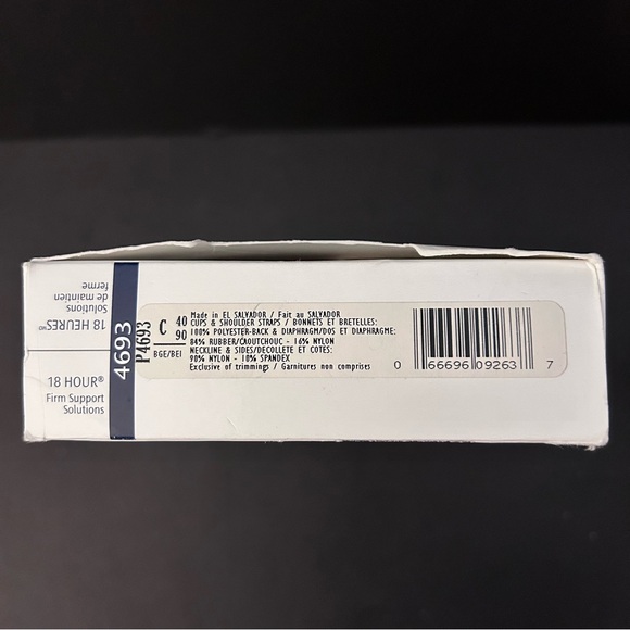 PLAYTEX 18 hour firm support solutions Bra size 42 C - Picture 6 of 6